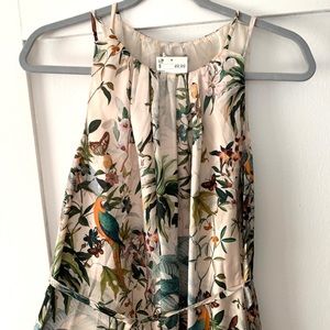 White Lotus Floral Dress fits up to Sz 4